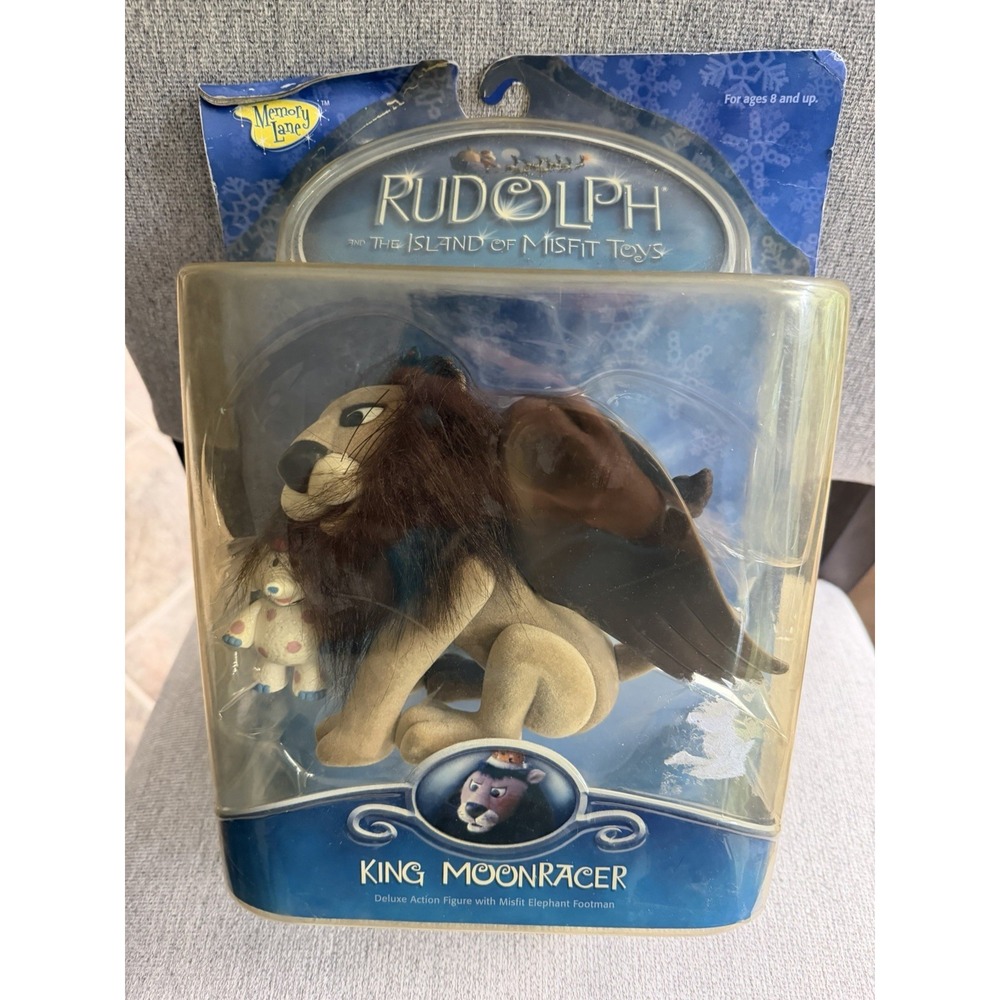King Moonracer Rudolph & The Island Of Misfit Toys Deluxe Figure Memory Lane
